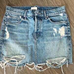 Mother denim skirt size 25
